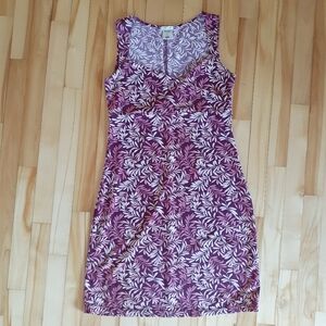 Y2K old navy dress midi stretch floral small